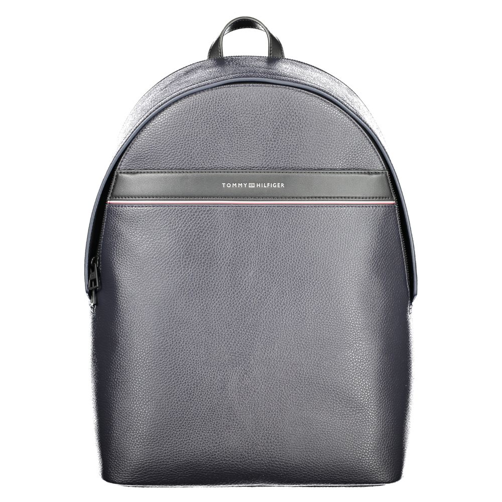 Blue Polyethylene Men Backpack