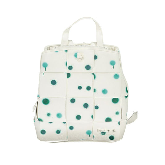 White Polyethylene Backpack