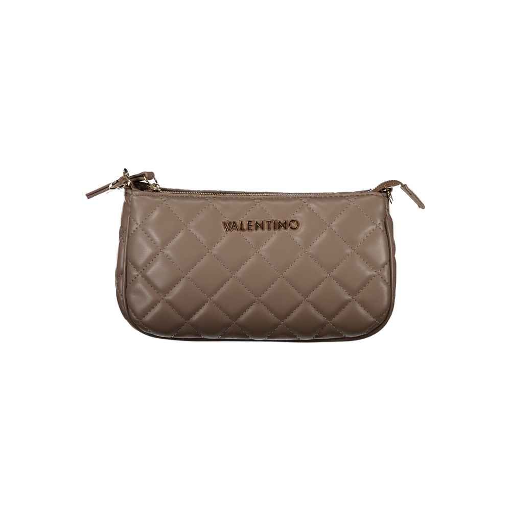 Brown Polyethylene Women Handbag