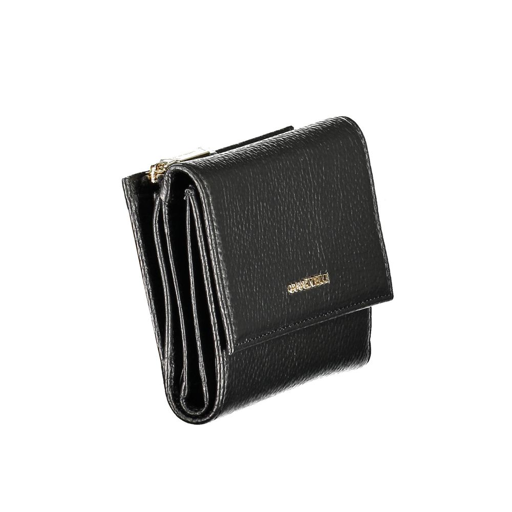 Black Leather Women Wallet