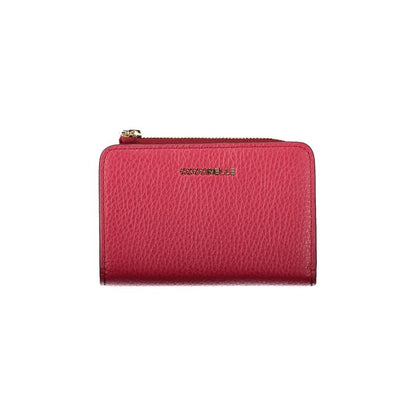 Red Leather Women Wallet