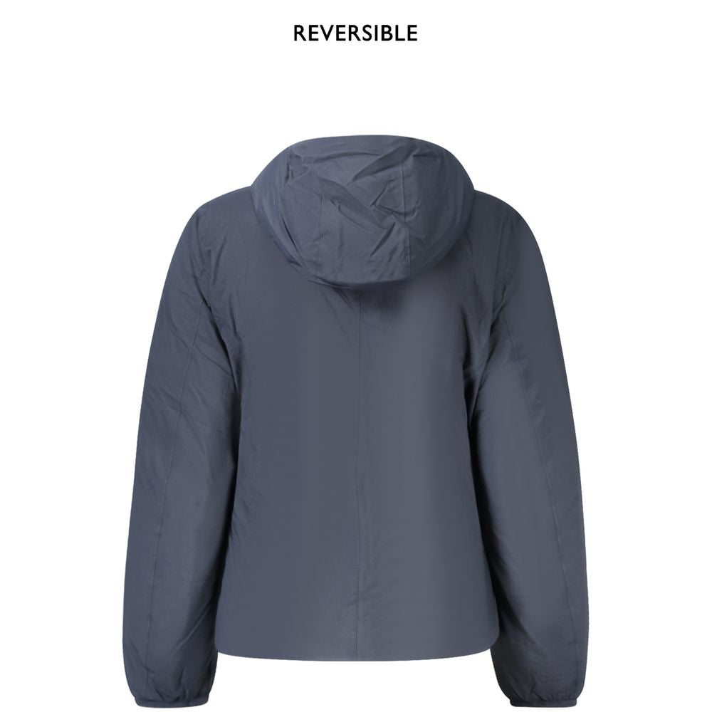 Blue Polyamide Women Jacket