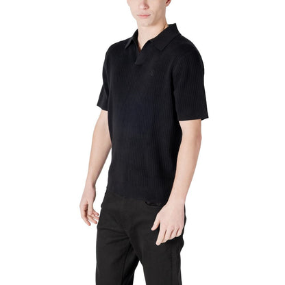 Black Cotton T-Shirt