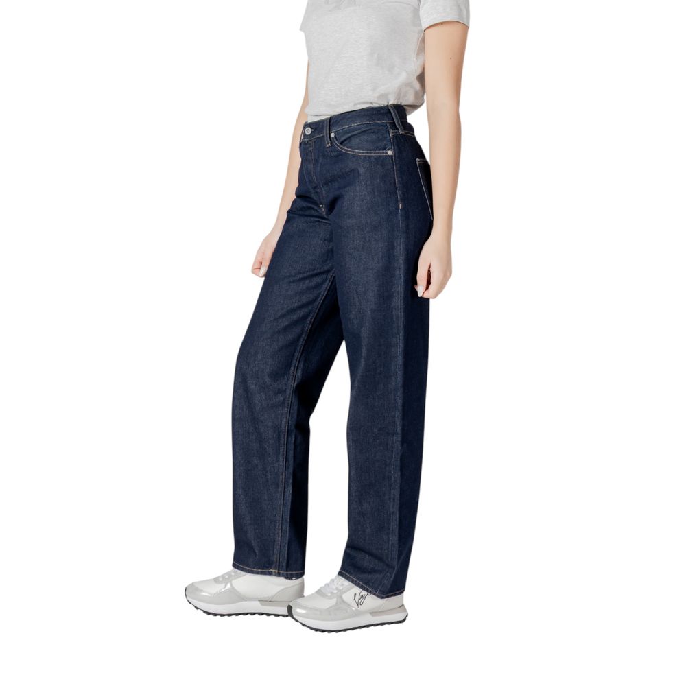 Blue Cotton Jeans & Pant