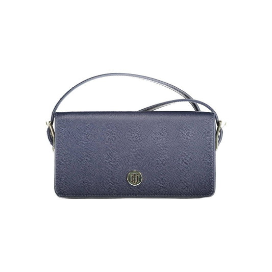 Blue Polyethylene Women Handbag