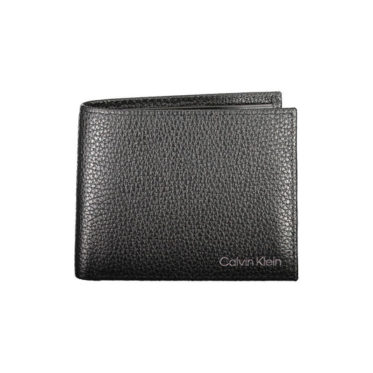 Black Leather Men Wallet