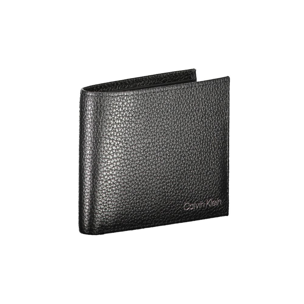 Black Leather Men Wallet