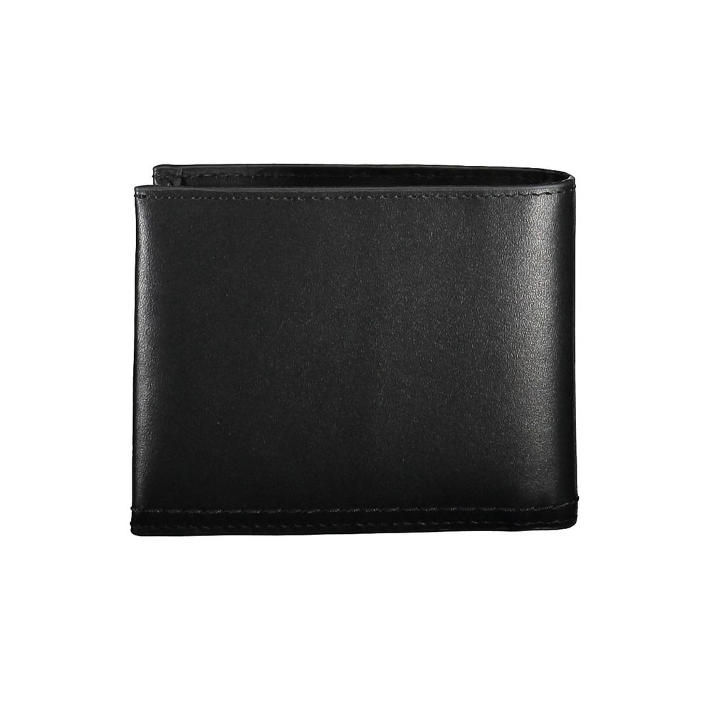 Black Leather Men Wallet