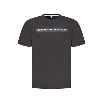 Black Cotton Men TShirt