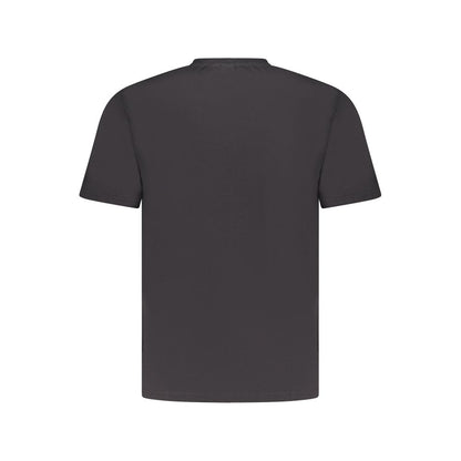 Black Cotton Men TShirt