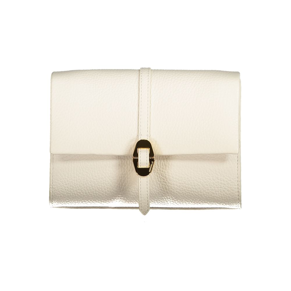 White Leather Handbag