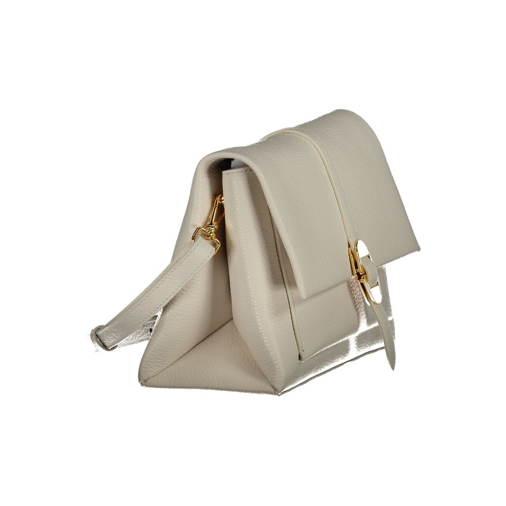 White Leather Handbag