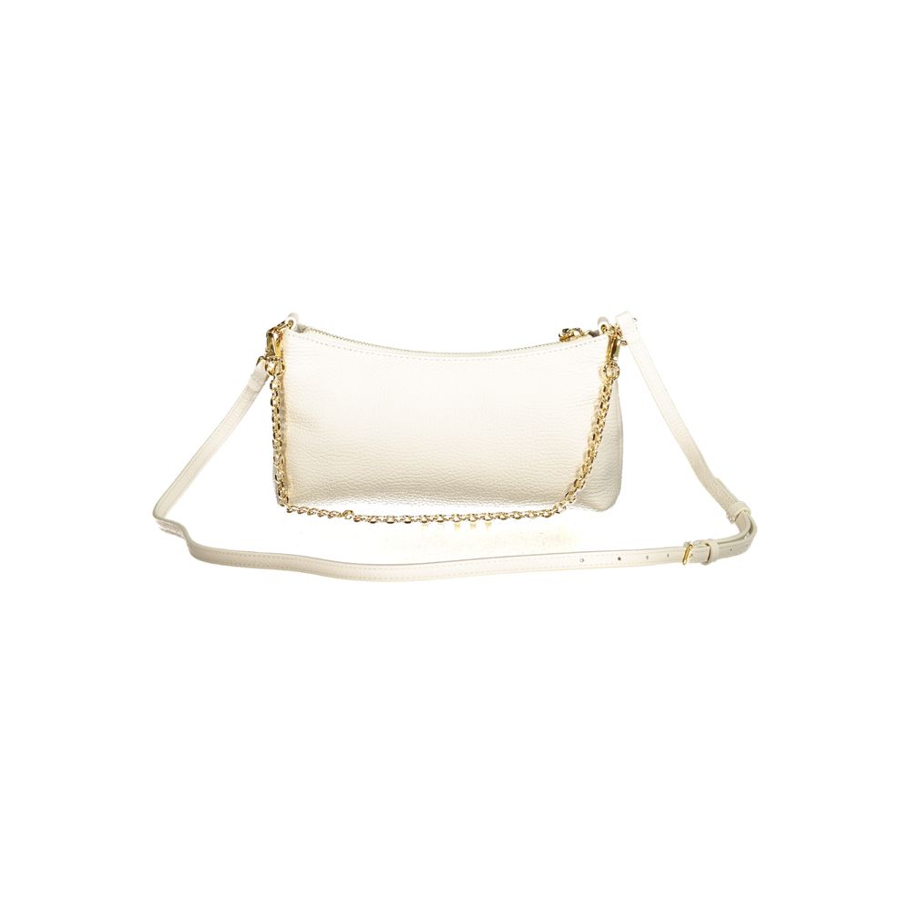 White Leather Handbag