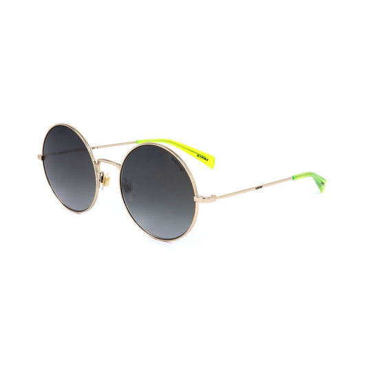 Gold Stainless Steel Sunglasses