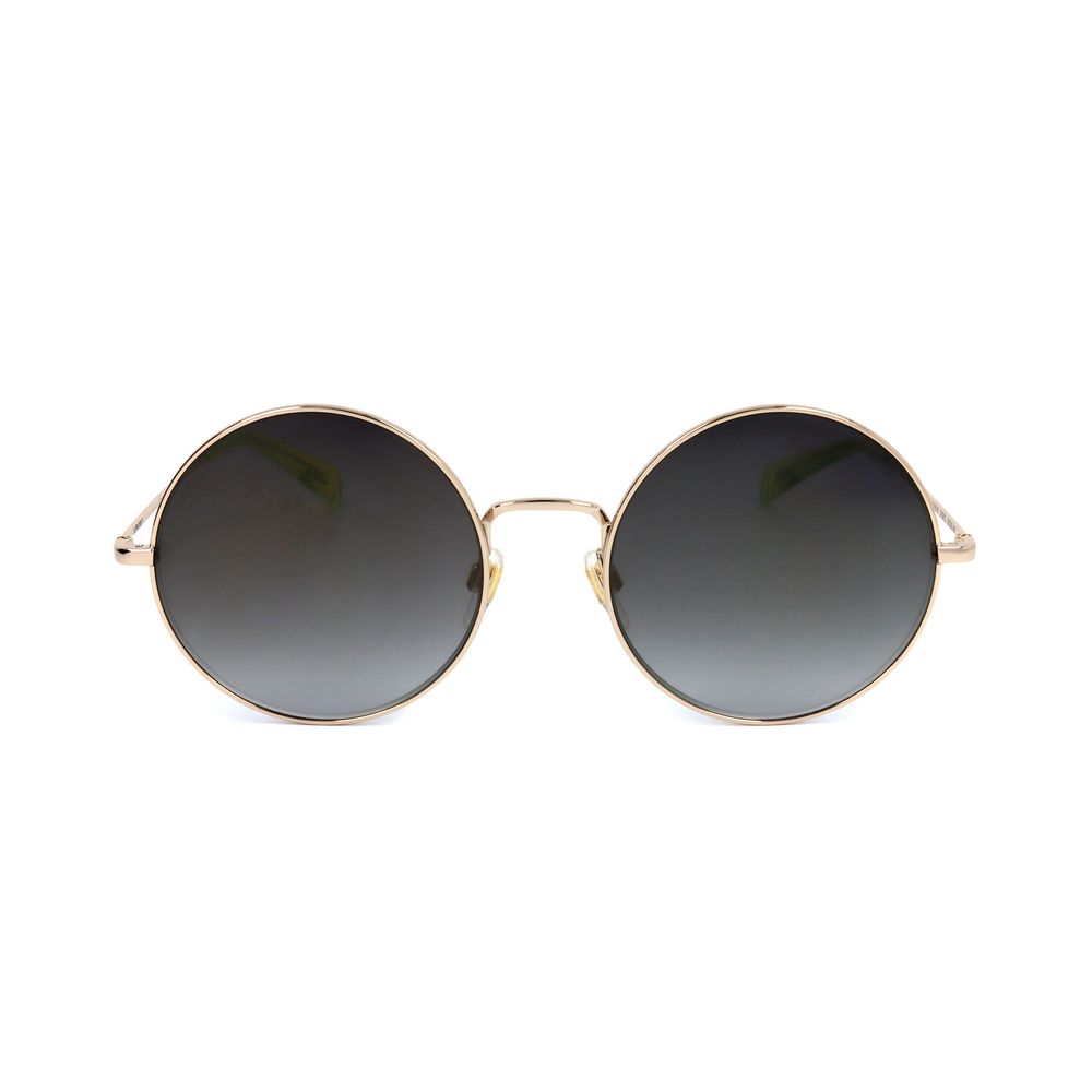 Gold Stainless Steel Sunglasses