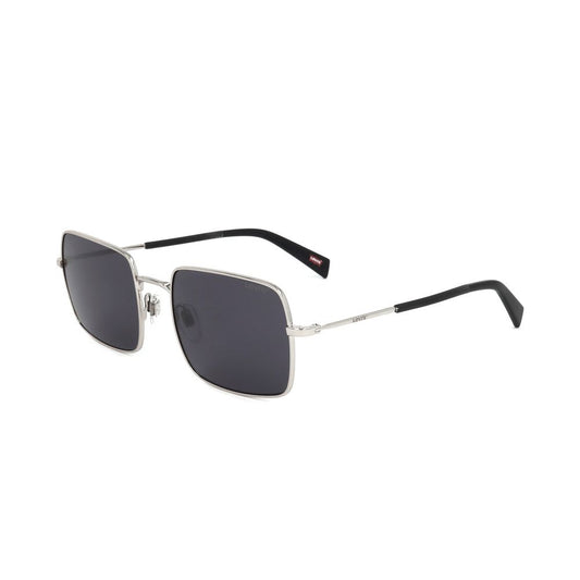 Gray Stainless Steel Sunglasses