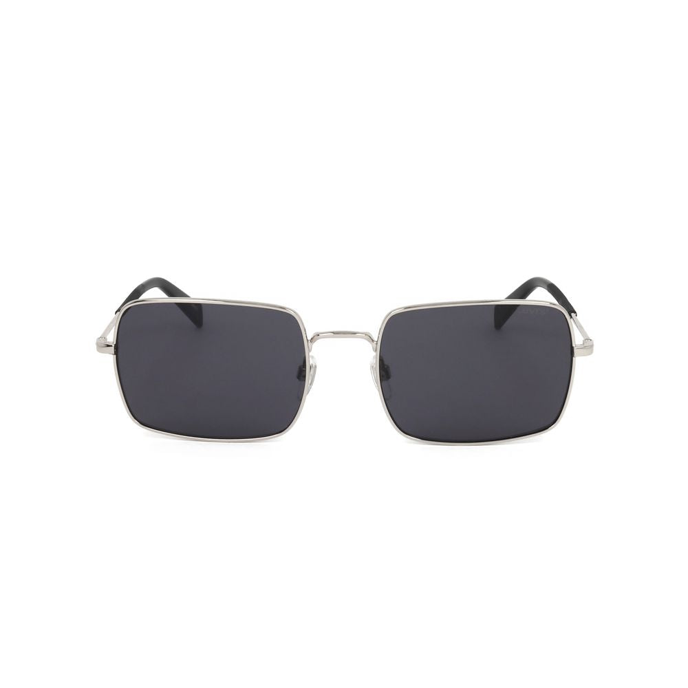 Gray Stainless Steel Sunglasses