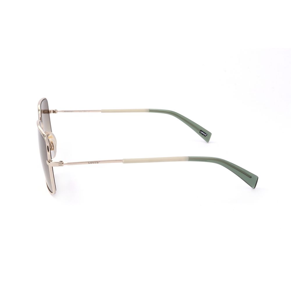 Gold Stainless Steel Sunglasses