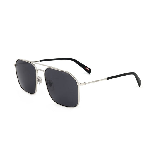 Black Stainless Steel Sunglasses