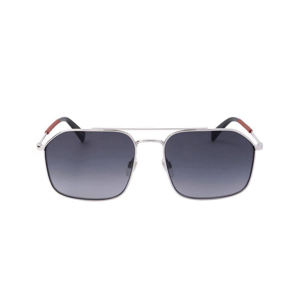 Gray Stainless Steel Sunglasses