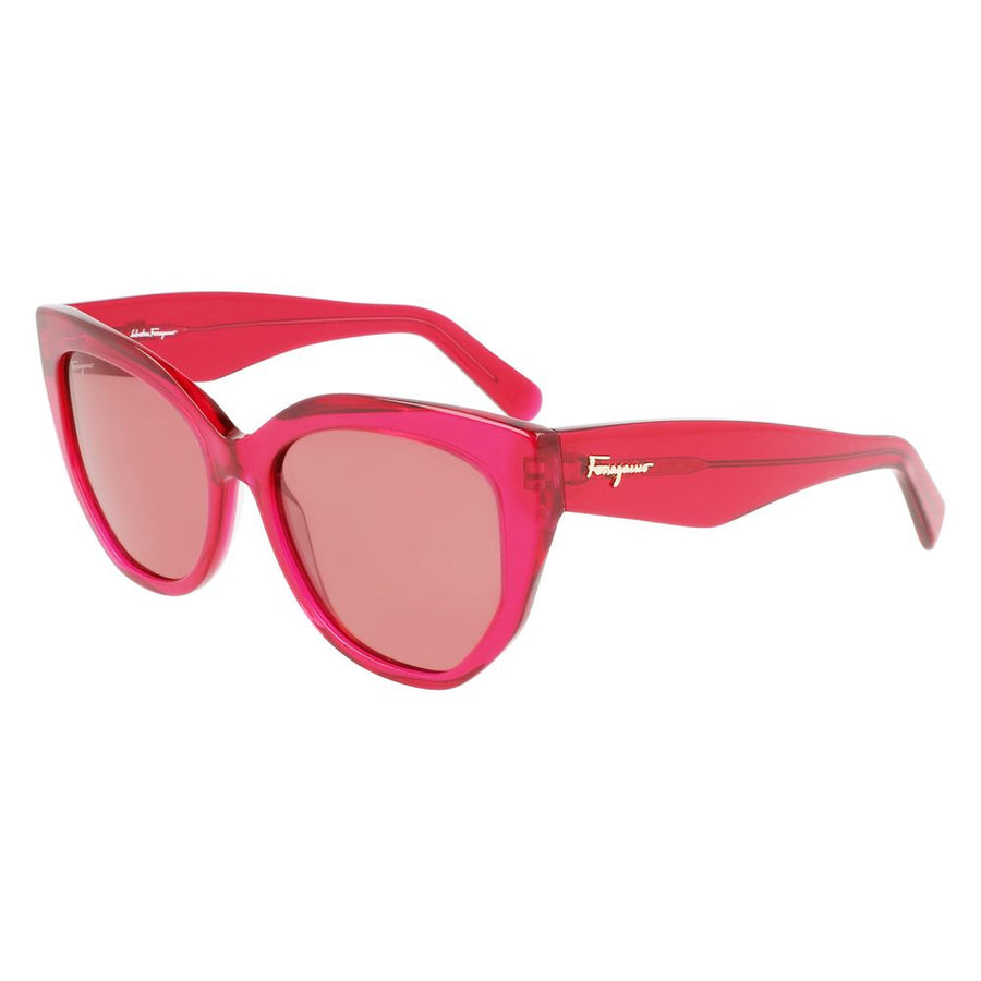 Red Acetate Sunglasses