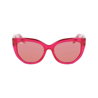 Red Acetate Sunglasses