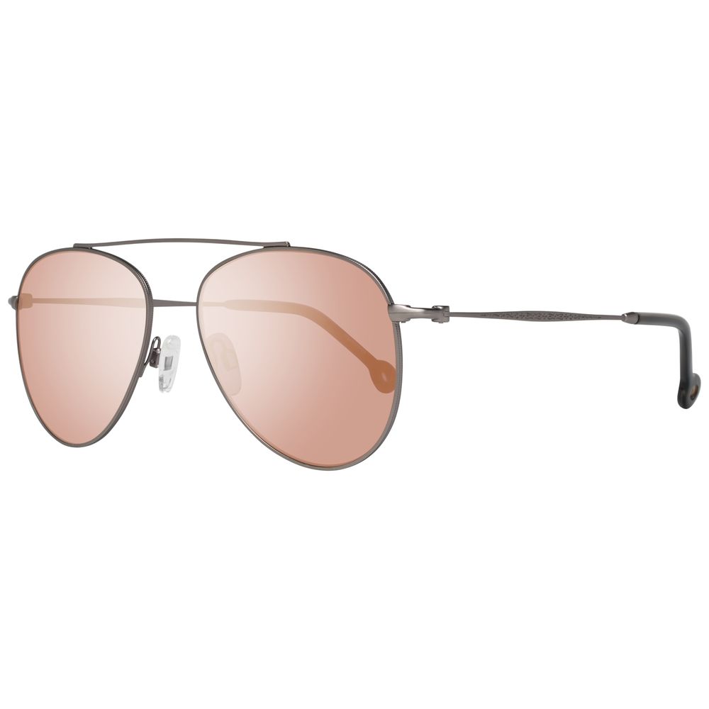 Gray Metal Sunglasses