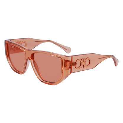 Orange Injected Sunglasses