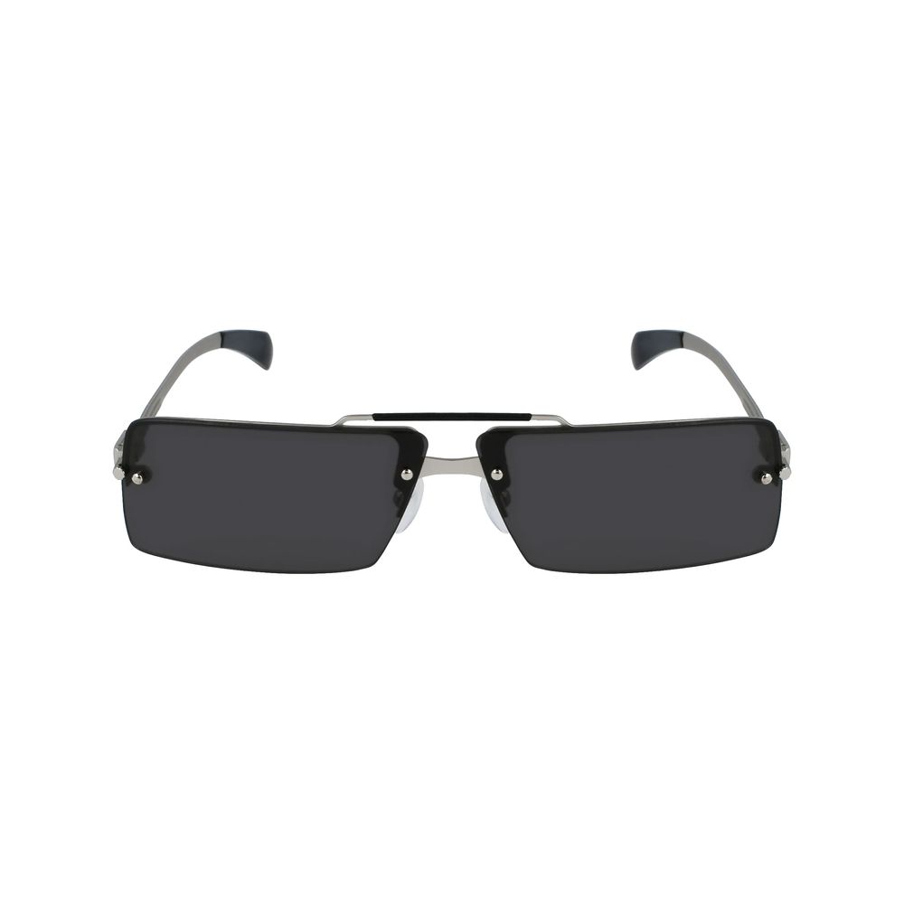 Gray Metal Sunglasses