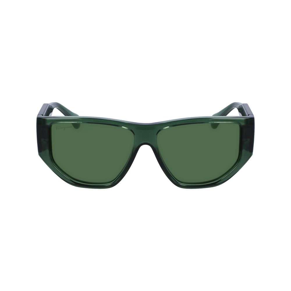 Green Injected Sunglasses