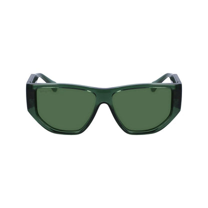 Green Injected Sunglasses