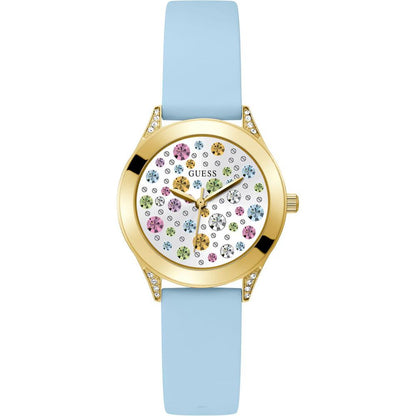 Blue Silicone Watch