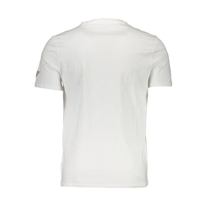 White Cotton Men T-Shirt