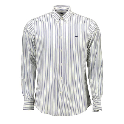 White Cotton Men Shirt