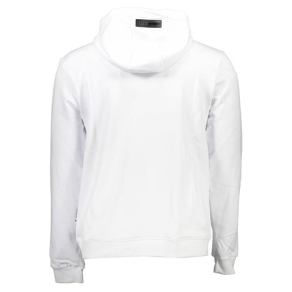 White Cotton Men Sweater