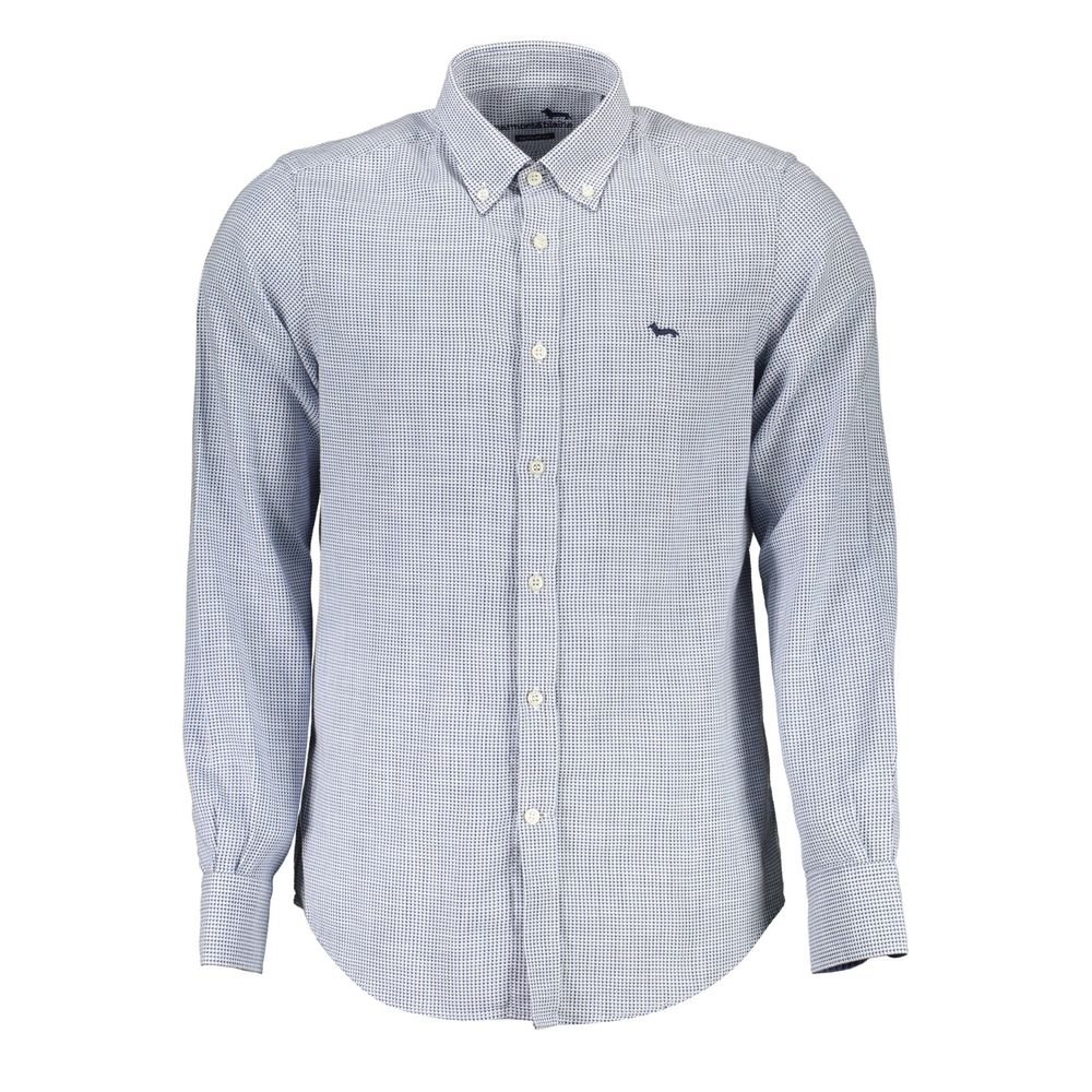 Light Blue Cotton Men Shirt