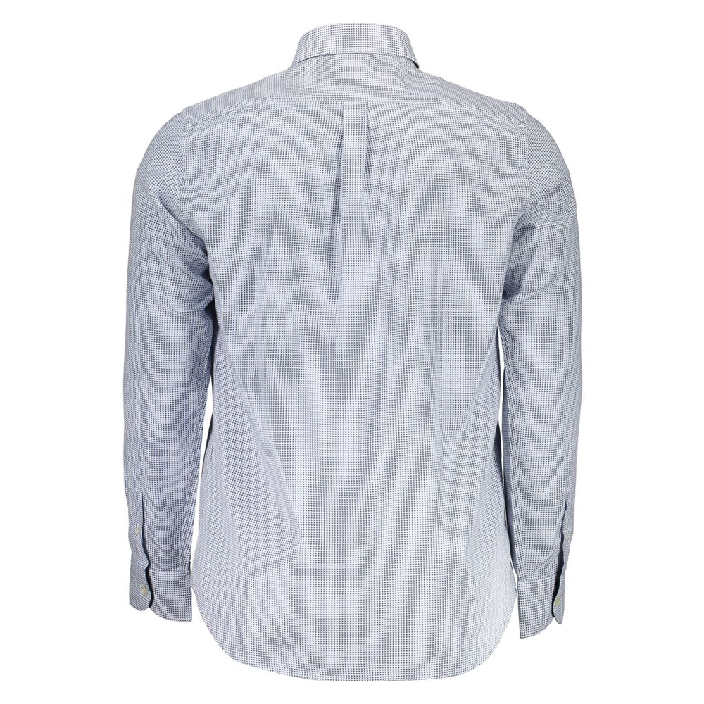 Light Blue Cotton Men Shirt