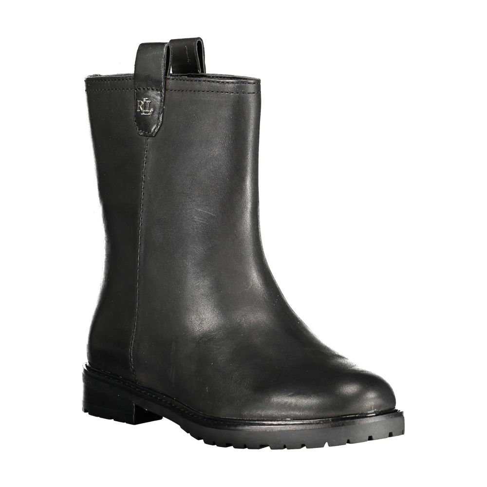 Black Polyester Boot