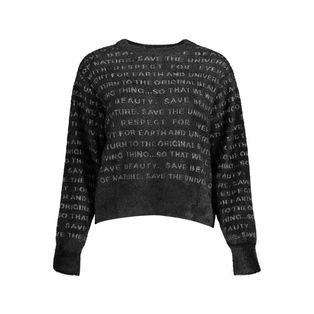 Black Polyamide Women Sweater