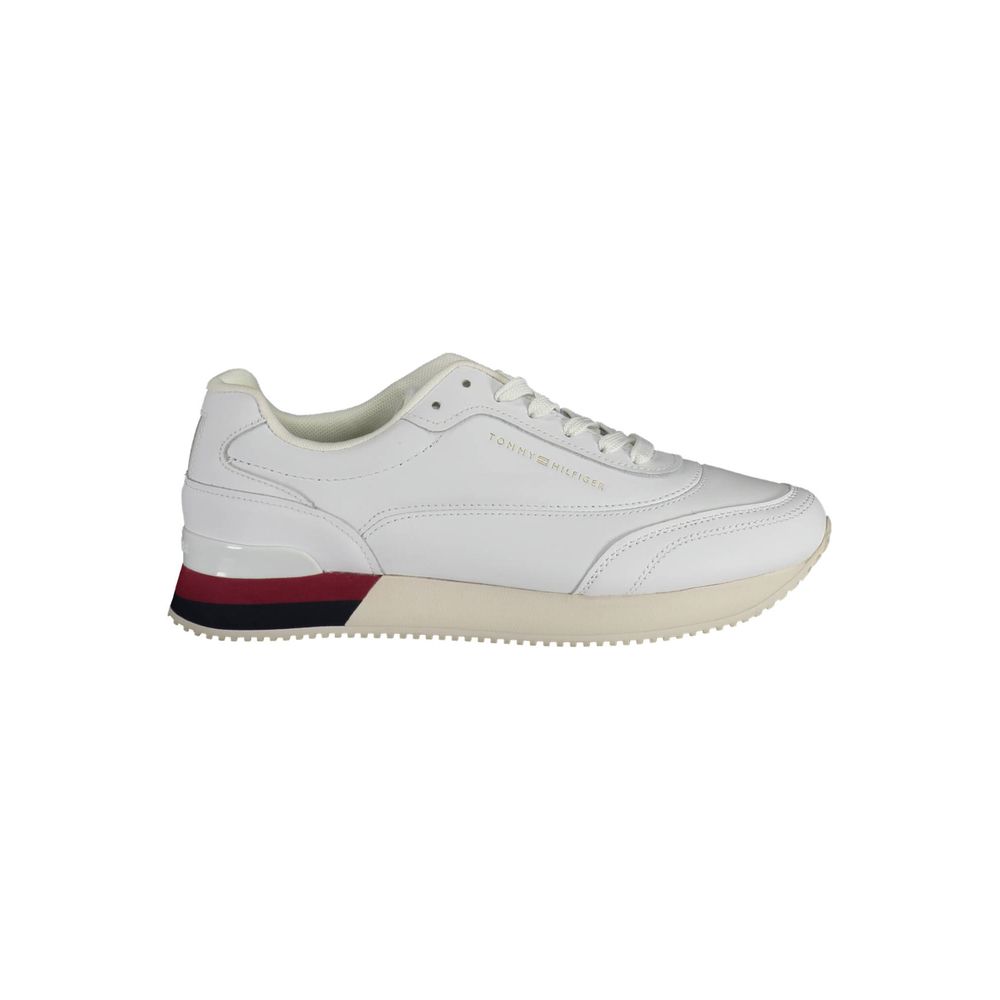 White Leather Women Sneaker