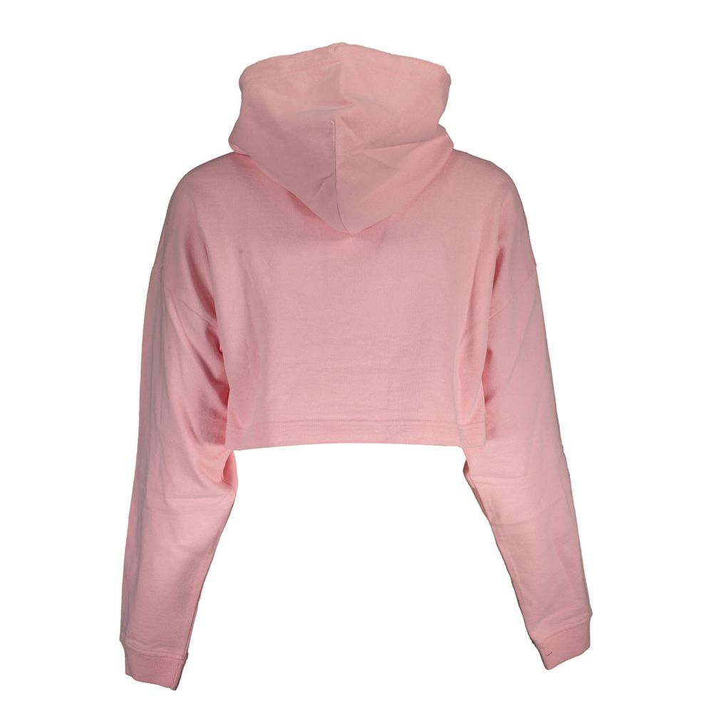 Pink Cotton Women Sweater