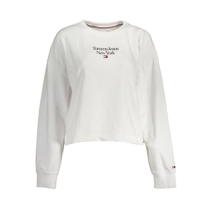 White Cotton Women Sweater