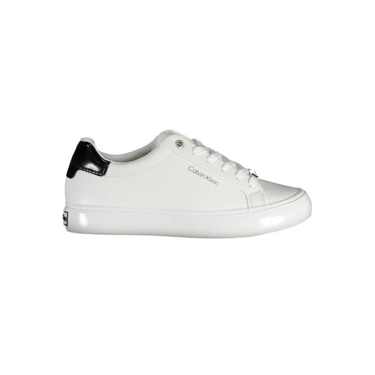 White Leather Women Sneaker