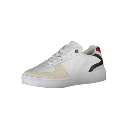 White Leather Women Sneaker