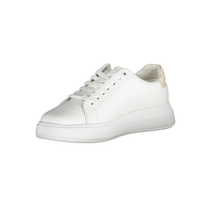 White Leather Women Sneaker