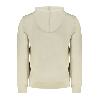 Beige Cotton Men Sweater