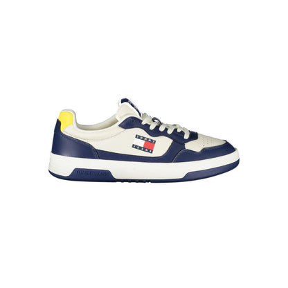 Blue Polyethylene Men Sneaker