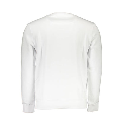 White Cotton Men Sweater