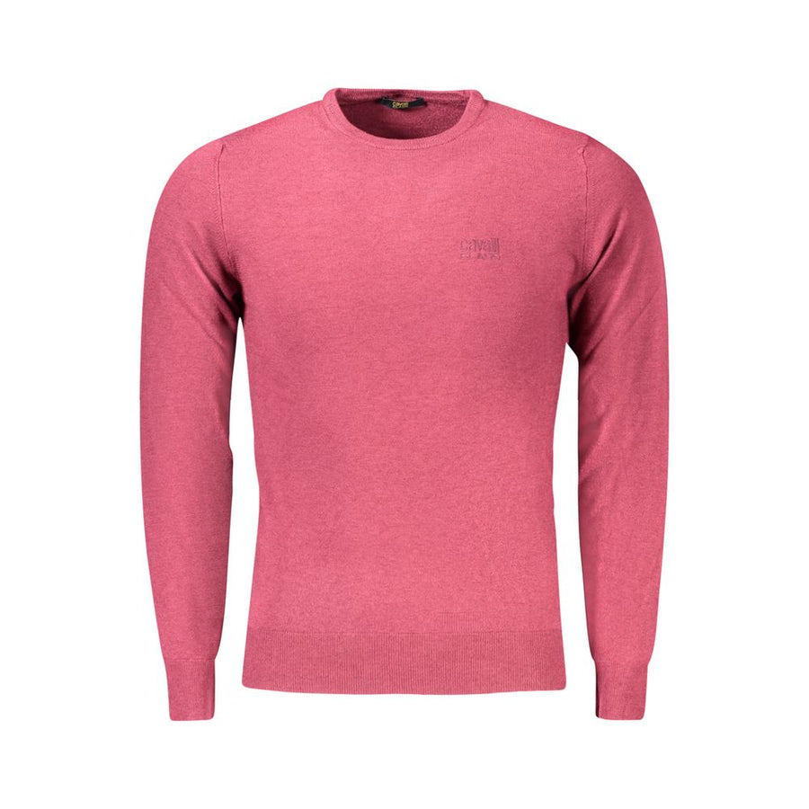 Red Viscose Men Sweater