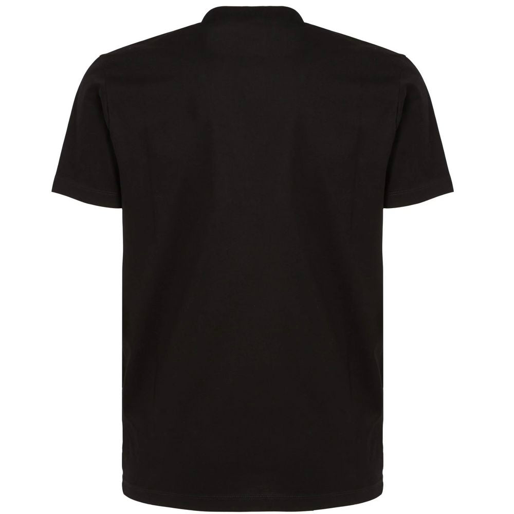 Black Cotton T-Shirt